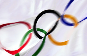 Olympic Flag photo(c)Dave Black       ph 719-636-3510