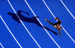 Sprinter 200m (c)Dave Black       www.daveblackphotography.com
